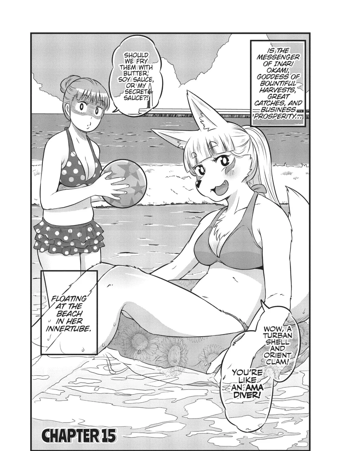 Read Tamamo-chan’s a Fox! chapter 15 image 2 on Lezhin