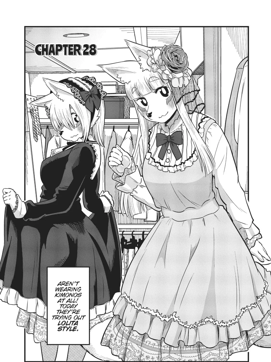 Read Tamamo-chan’s a Fox! chapter 28 image 2 on Lezhin