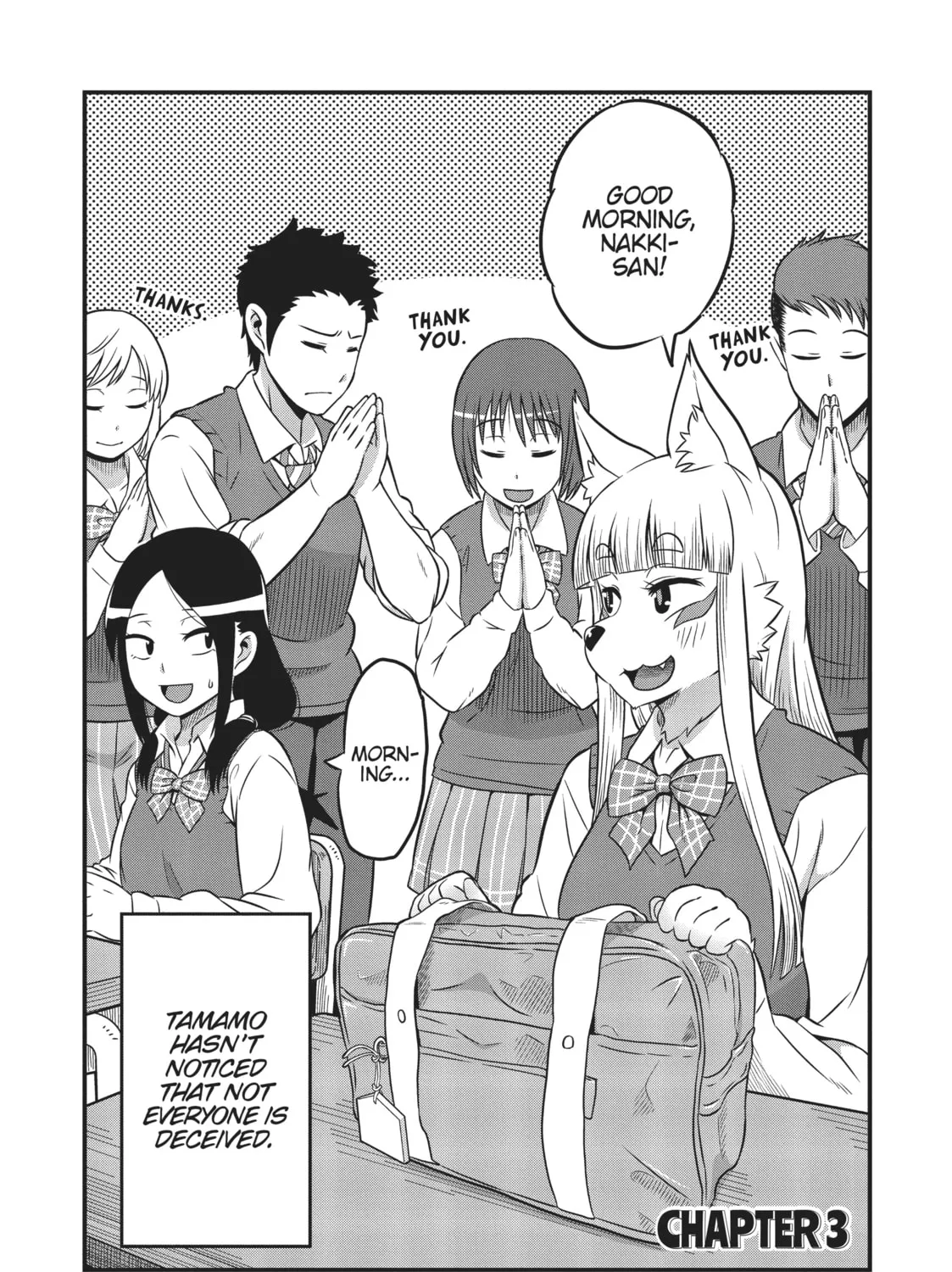 Read Tamamo-chan’s a Fox! chapter 3 image 2 on Lezhin