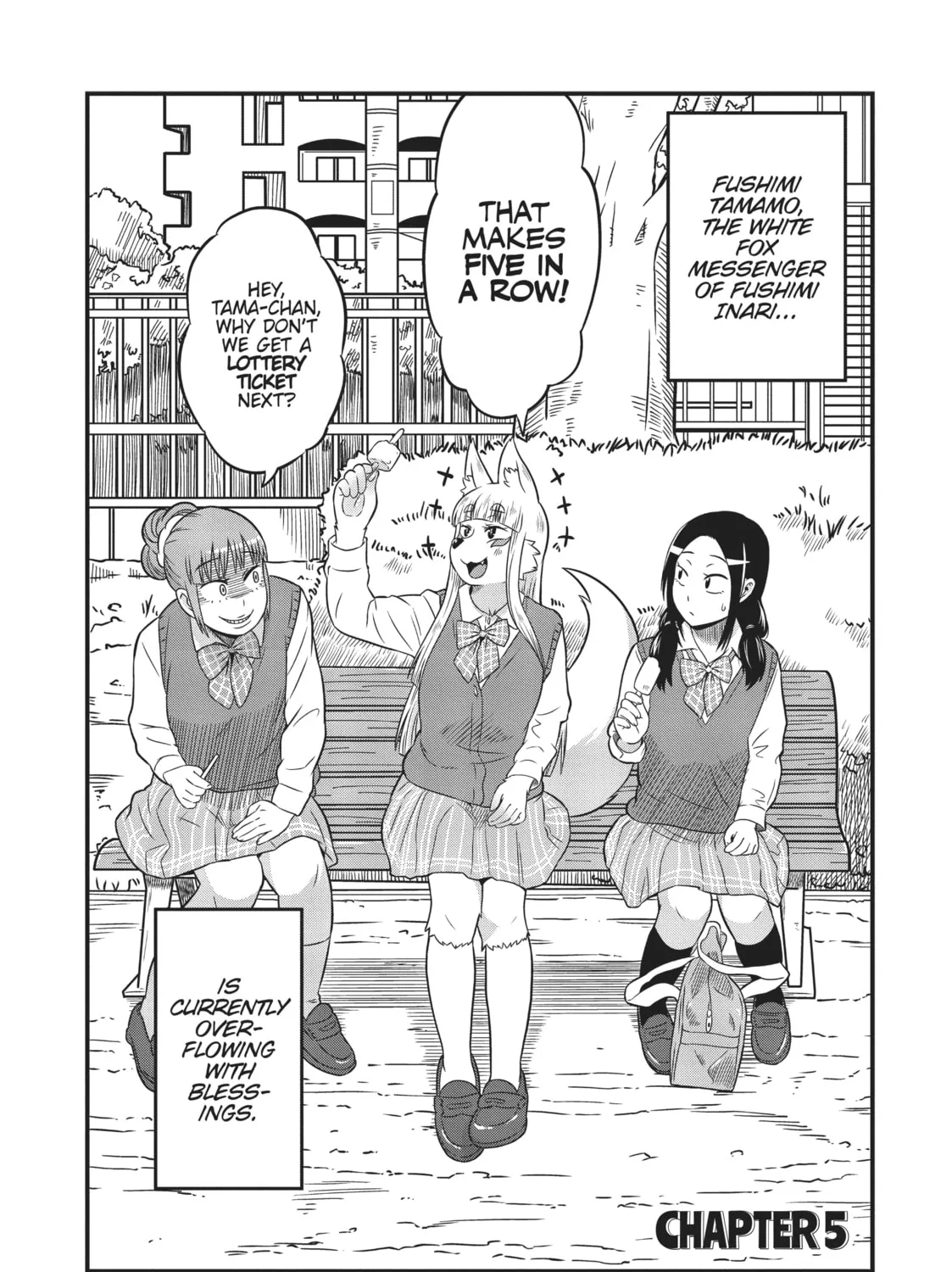 Read Tamamo-chan’s a Fox! chapter 5 image 2 on Lezhin