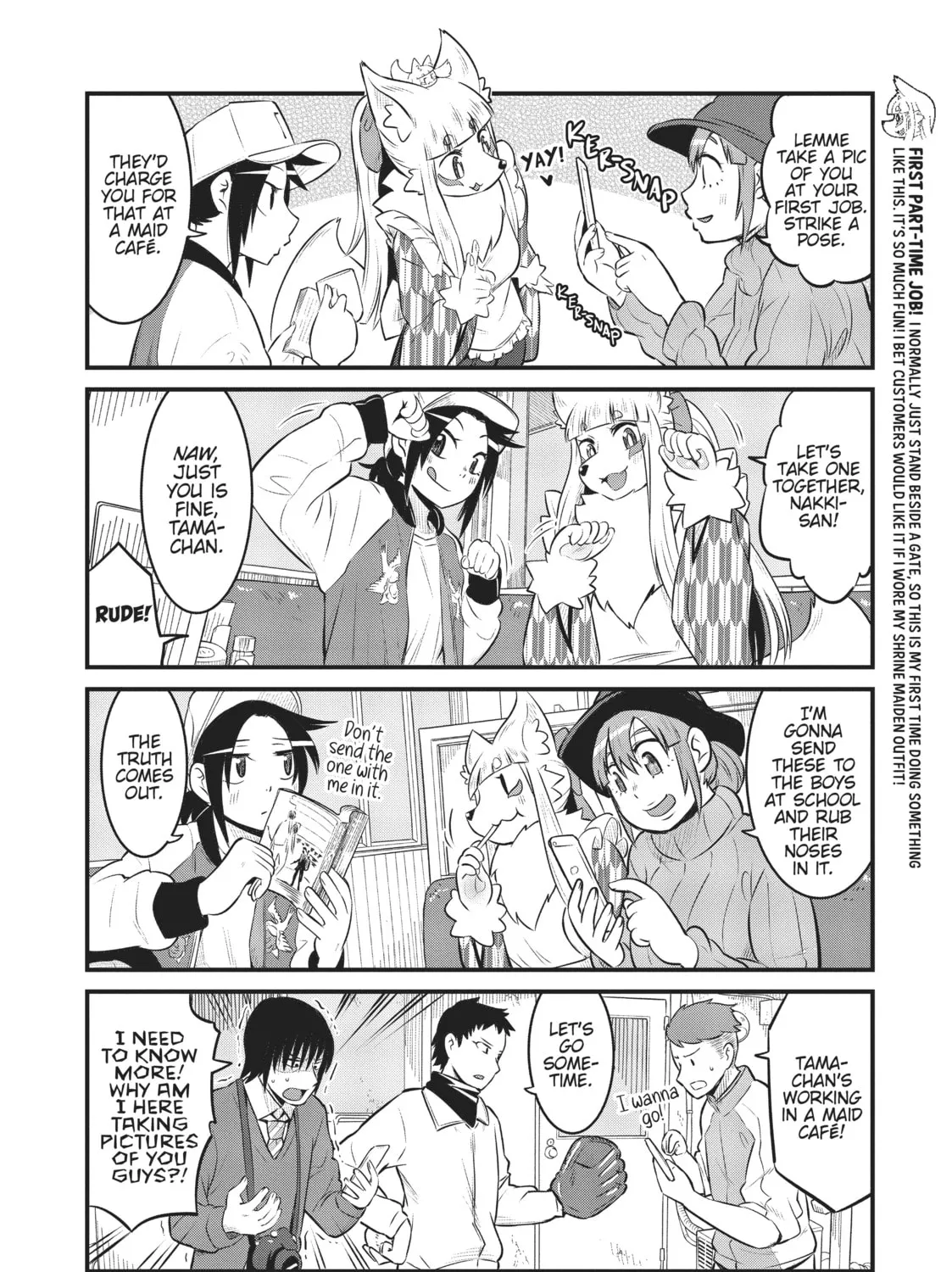 Read Tamamo-chan’s a Fox! chapter 56 image 14 on Lezhin