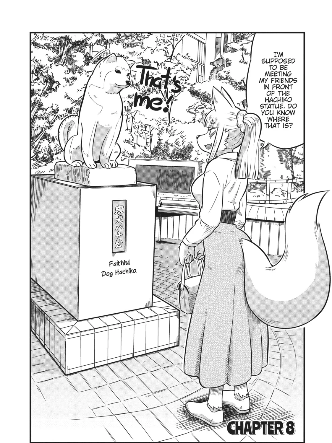 Read Tamamo-chan’s a Fox! chapter 8 image 2 on Lezhin