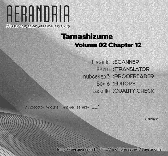 Tamashizume Chapter 12 page 38 - 