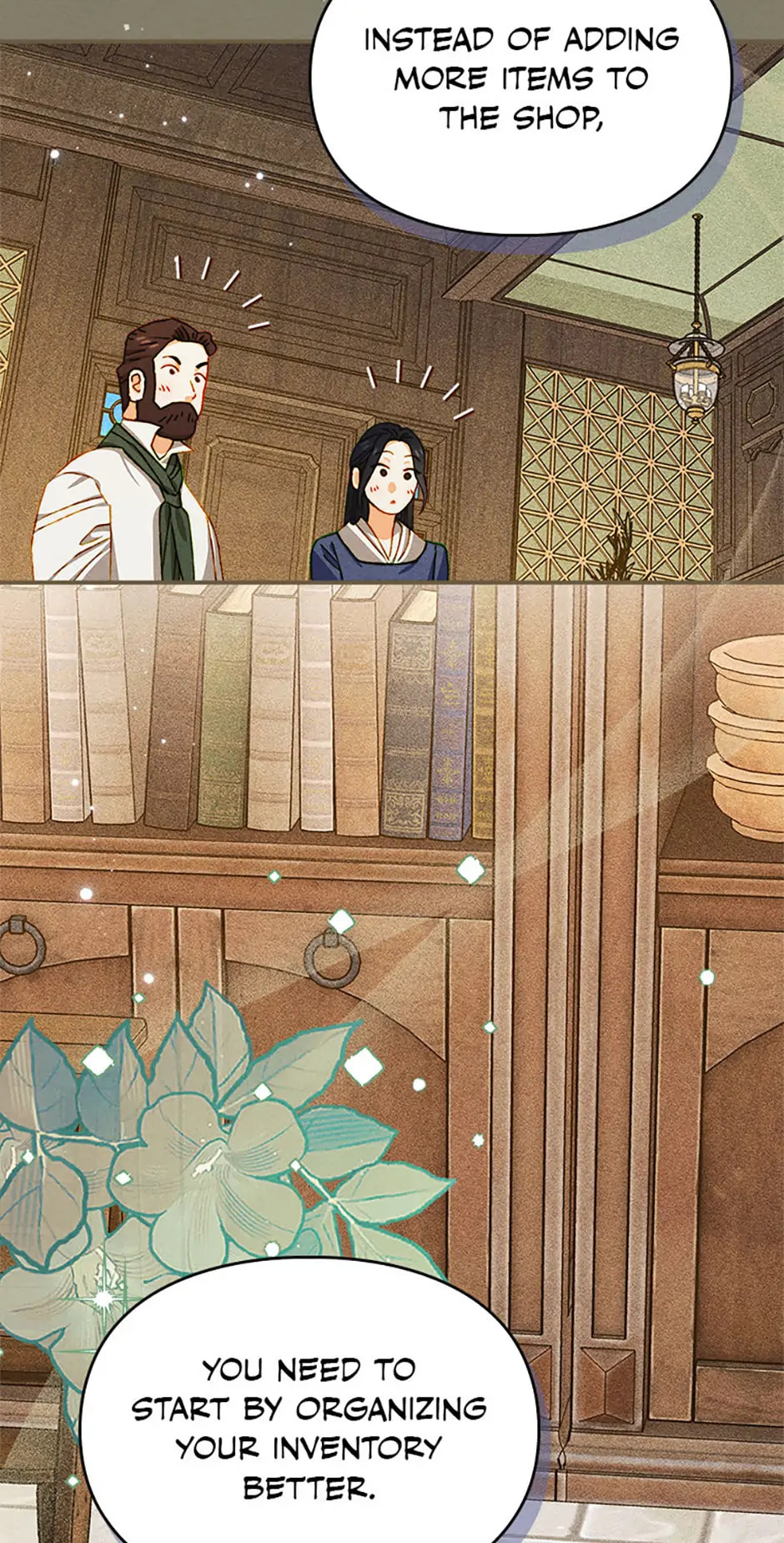 Read Taming My Master Mage chapter 30 image 121 on Lezhin