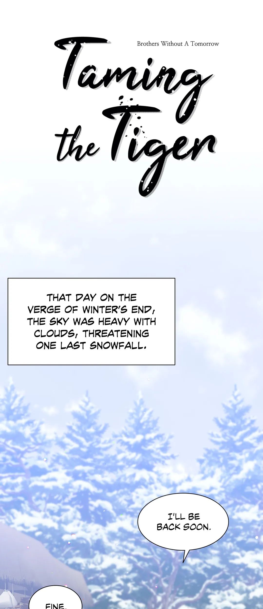 Read Taming the Tiger chapter 73 image 1 on Lezhin