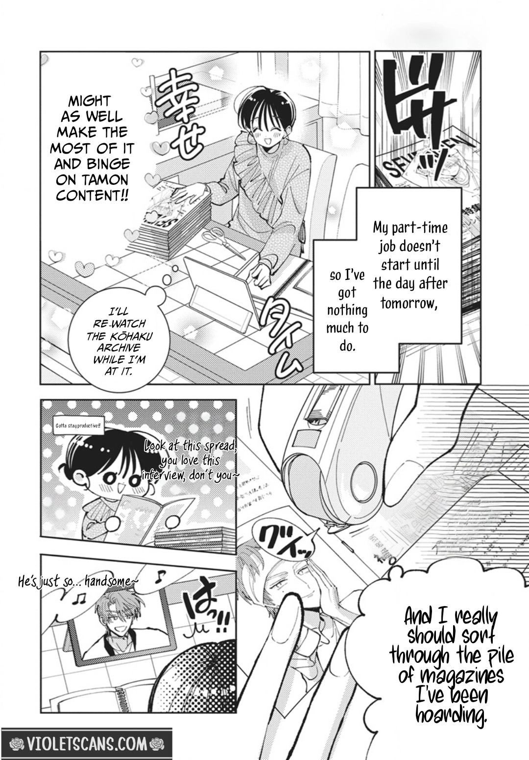 Tamon's B-Side Chapter 78 page 5 - 