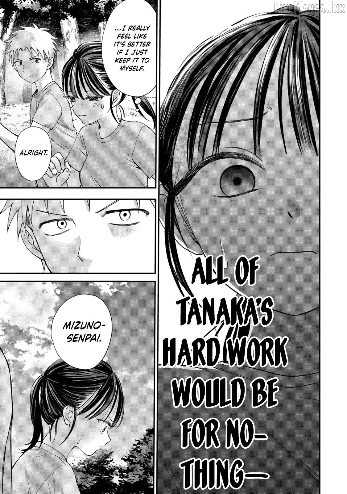 Tanaka and Mizuno Do Not Understand Each Other Chapter 30 page 8 - 