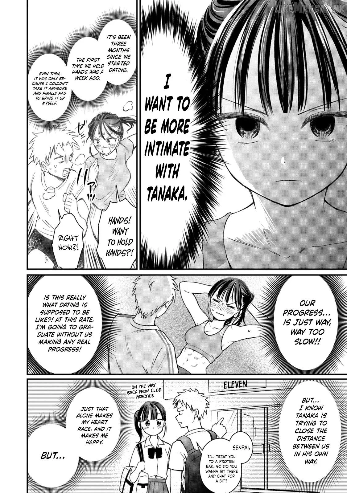 Tanaka and Mizuno Do Not Understand Each Other Chapter 31.5 page 3 - 