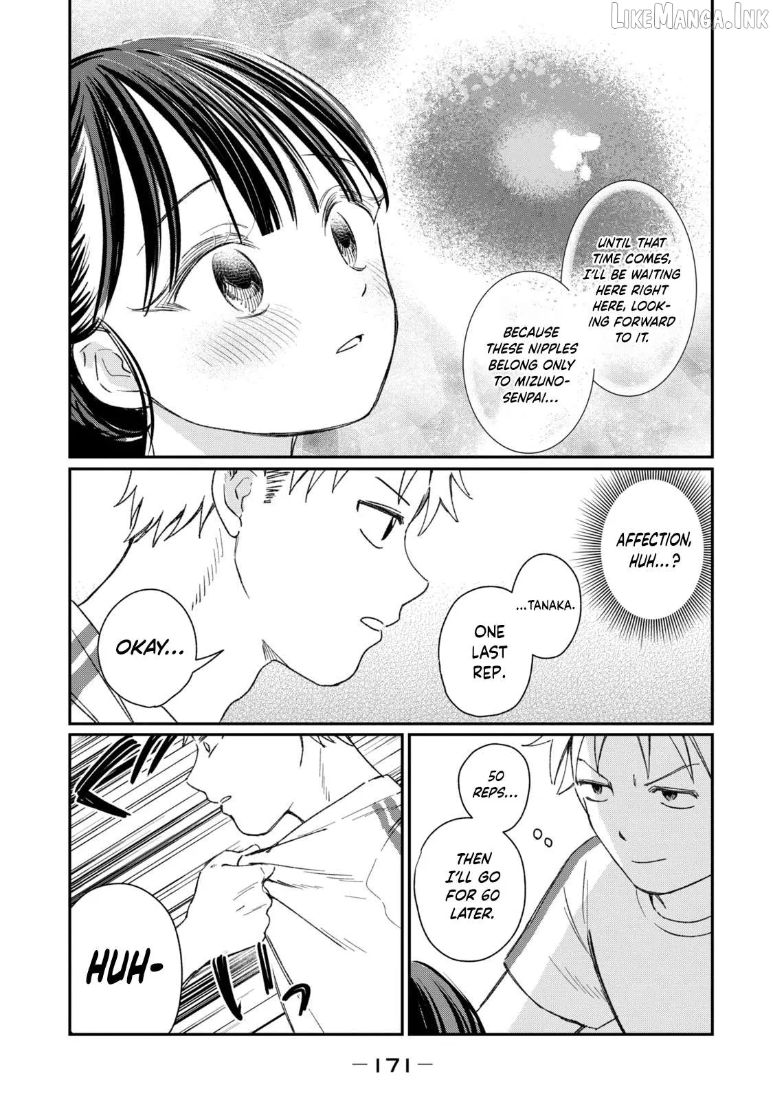 Tanaka and Mizuno Do Not Understand Each Other Chapter 31.5 page 6 - 