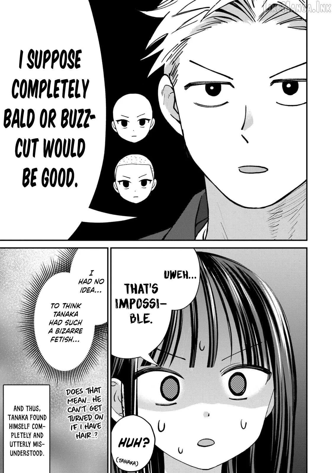 Tanaka and Mizuno Do Not Understand Each Other Chapter 31 page 16 - 