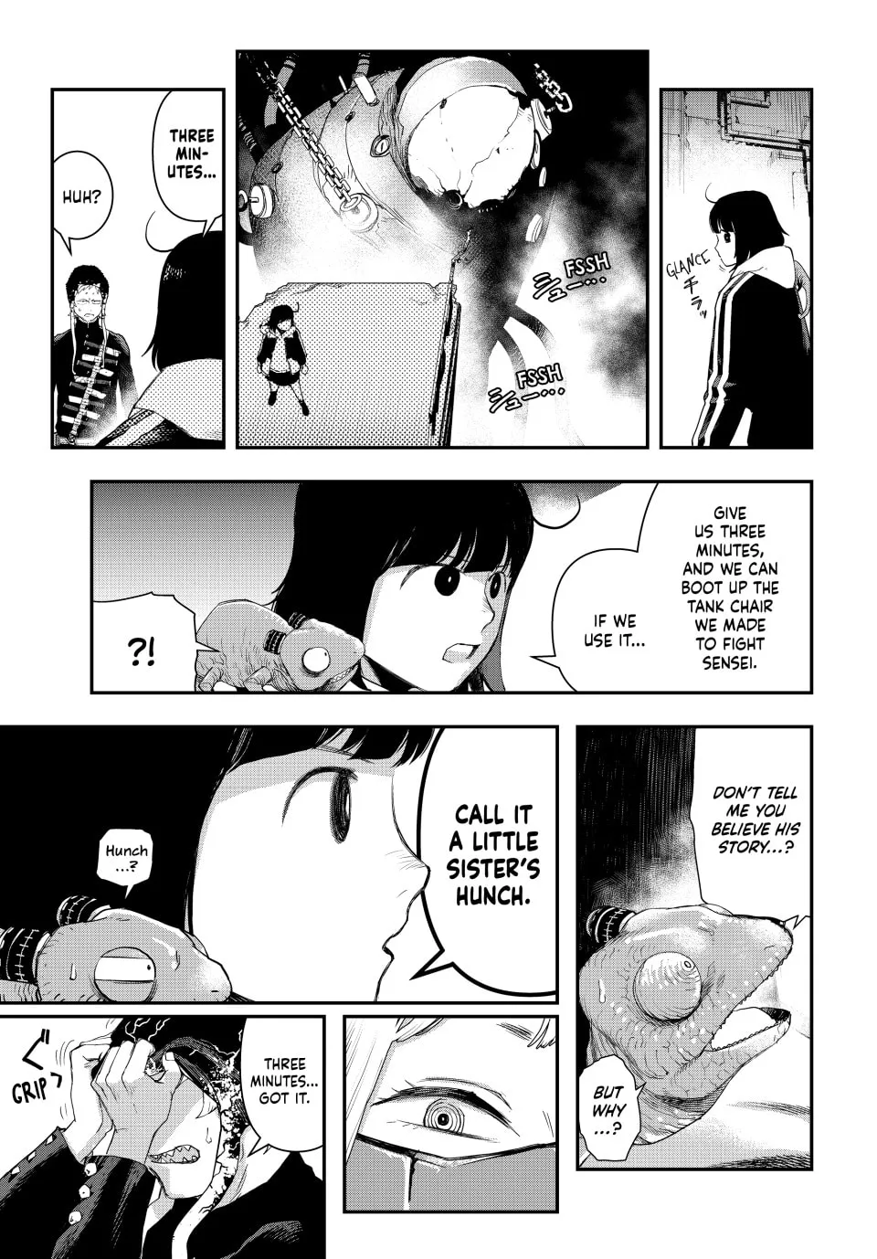 Read Tank Chair chapter 14 image 6 on Lezhin
