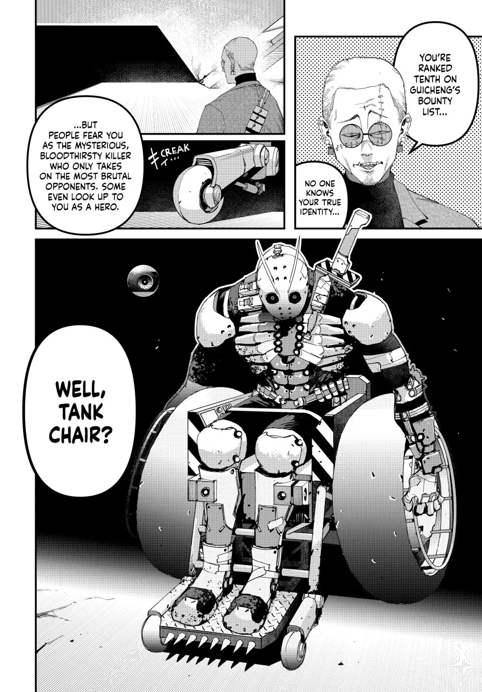Read Tank Chair chapter 36 image 1 on Lezhin