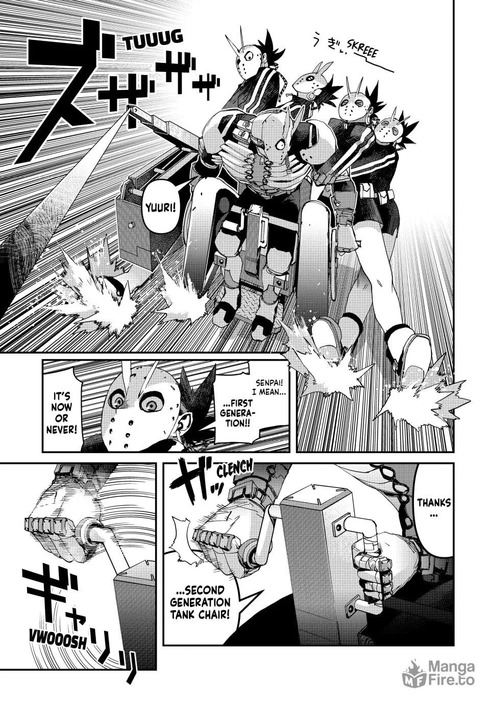 Read Tank Chair chapter 36 image 14 on Lezhin