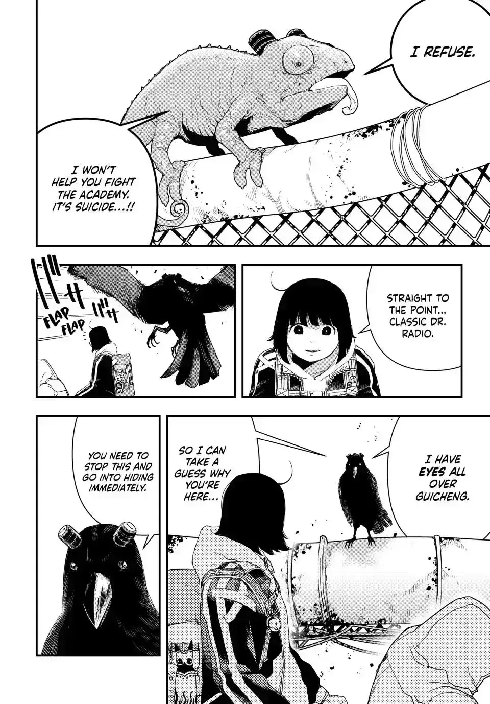 Read Tank Chair chapter 8.5 image 3 on Lezhin
