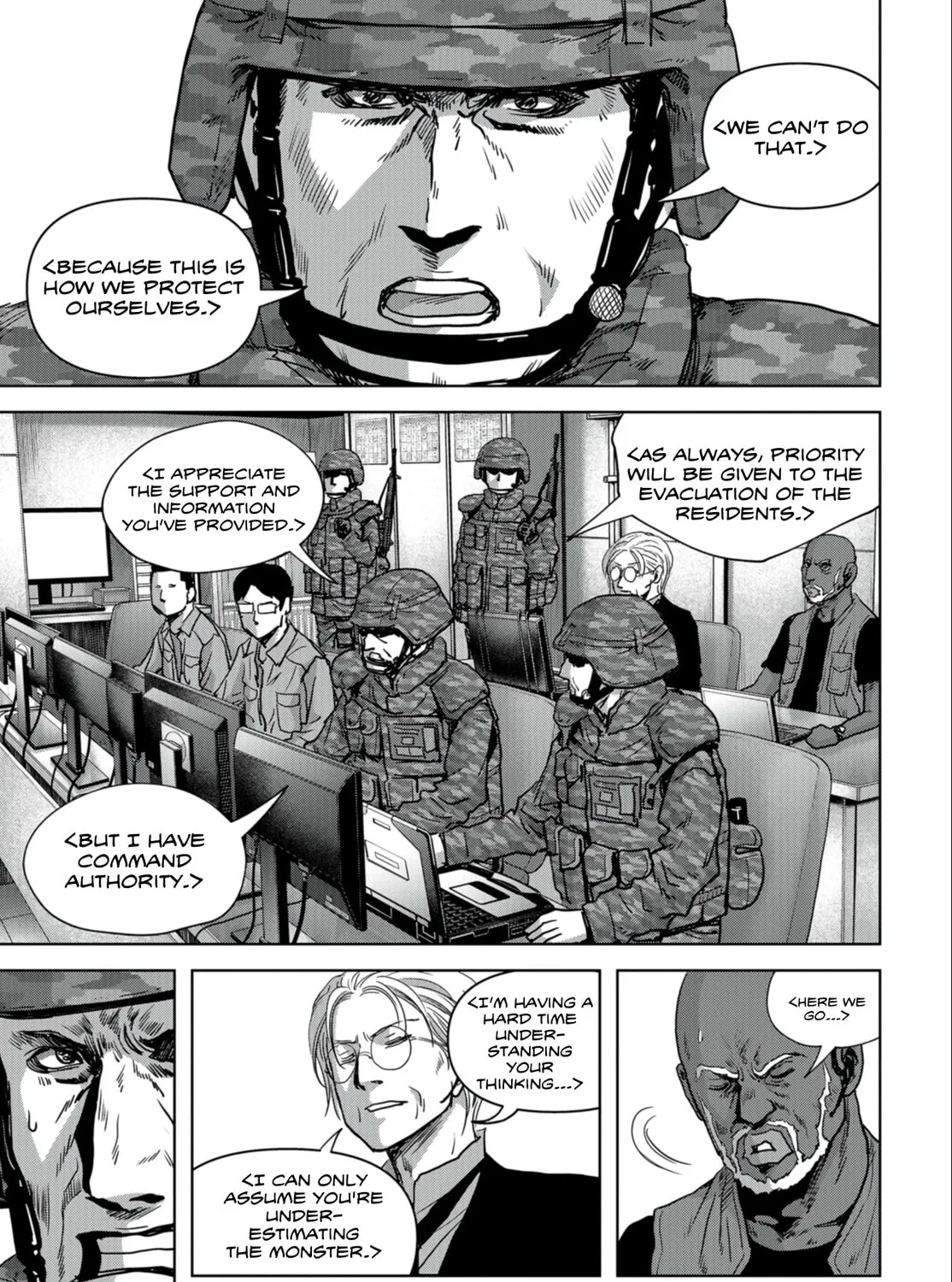 Read Task Force for Paranormal Disaster Management chapter 24.1 image 35 on Lezhin