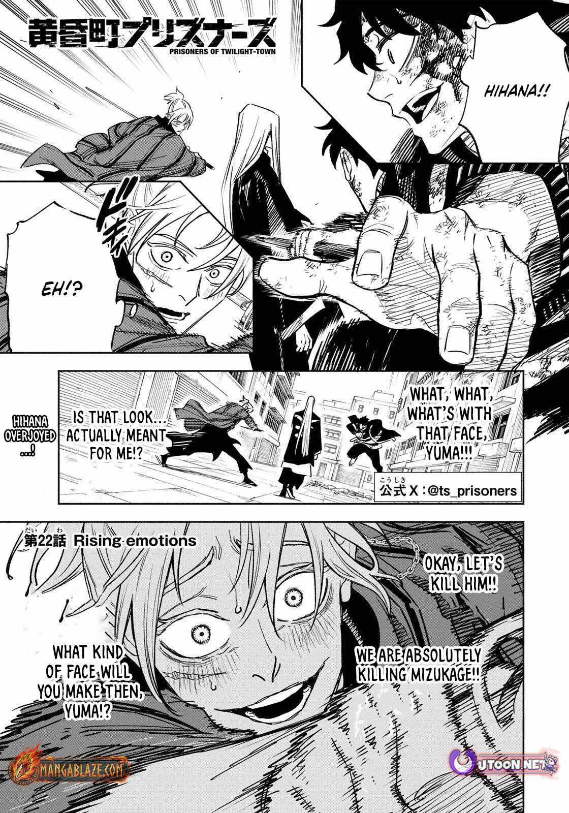 Tasogare-chou Prisoners Chapter 22 page 2 - 
