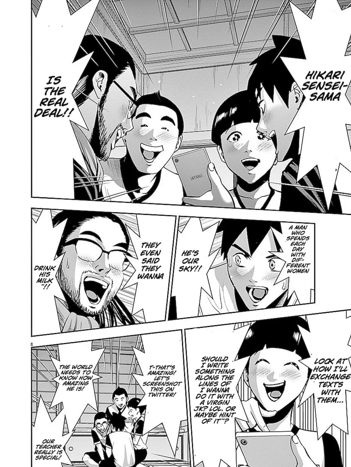 Te no Hira ni Ai wo! Chapter 35 page 14 - 
