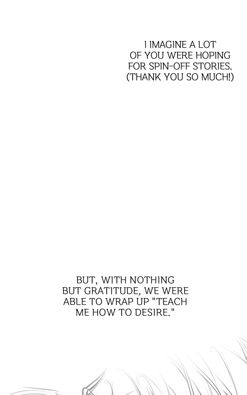 Teach Me How to Desire Afterword page 3 - 