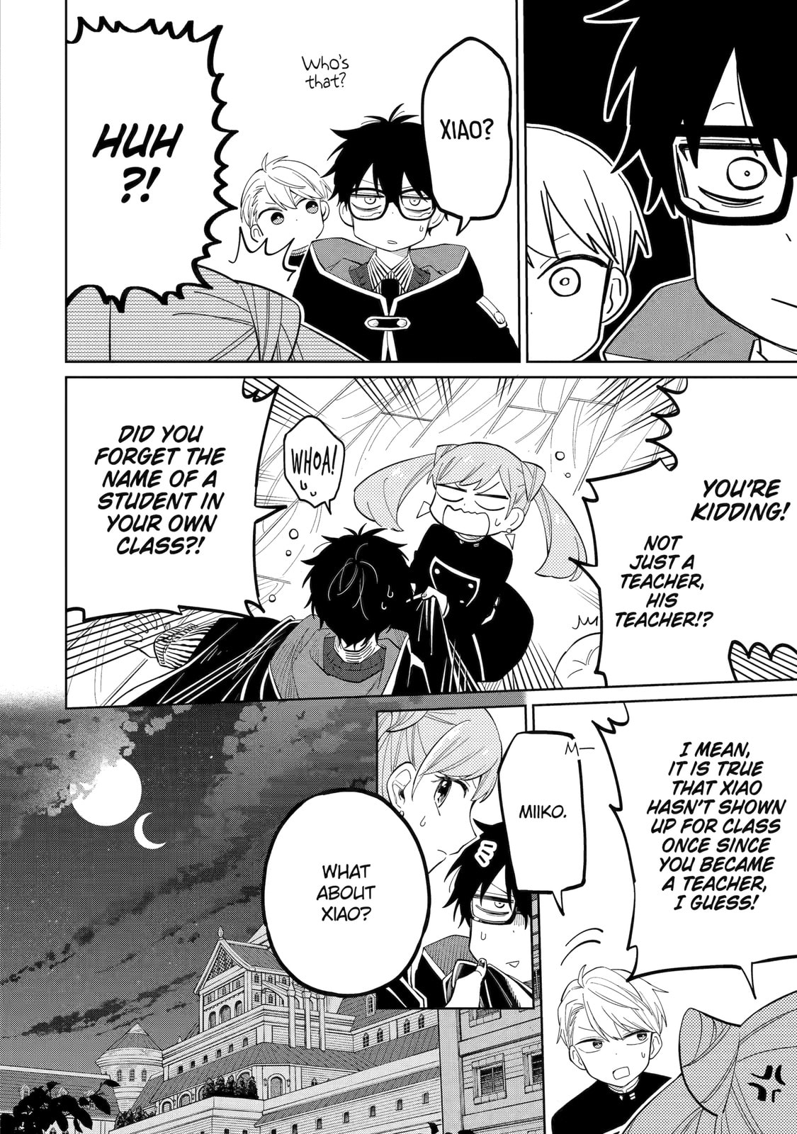 Read Teacher, we will destroy the world! chapter 2.6 image 8 on Lezhin