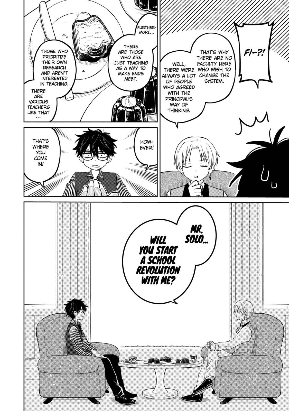 Read Teacher, we will destroy the world! chapter 26.2 image 1 on Lezhin
