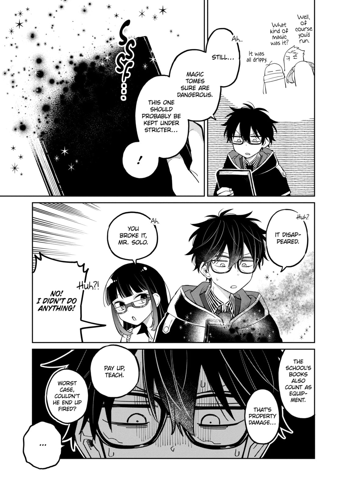 Read Teacher, we will destroy the world! chapter 30.3 image 8 on Lezhin