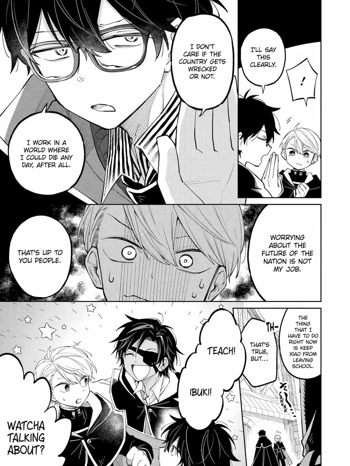 Read Teacher, we will destroy the world! chapter 4 image 12 on Lezhin