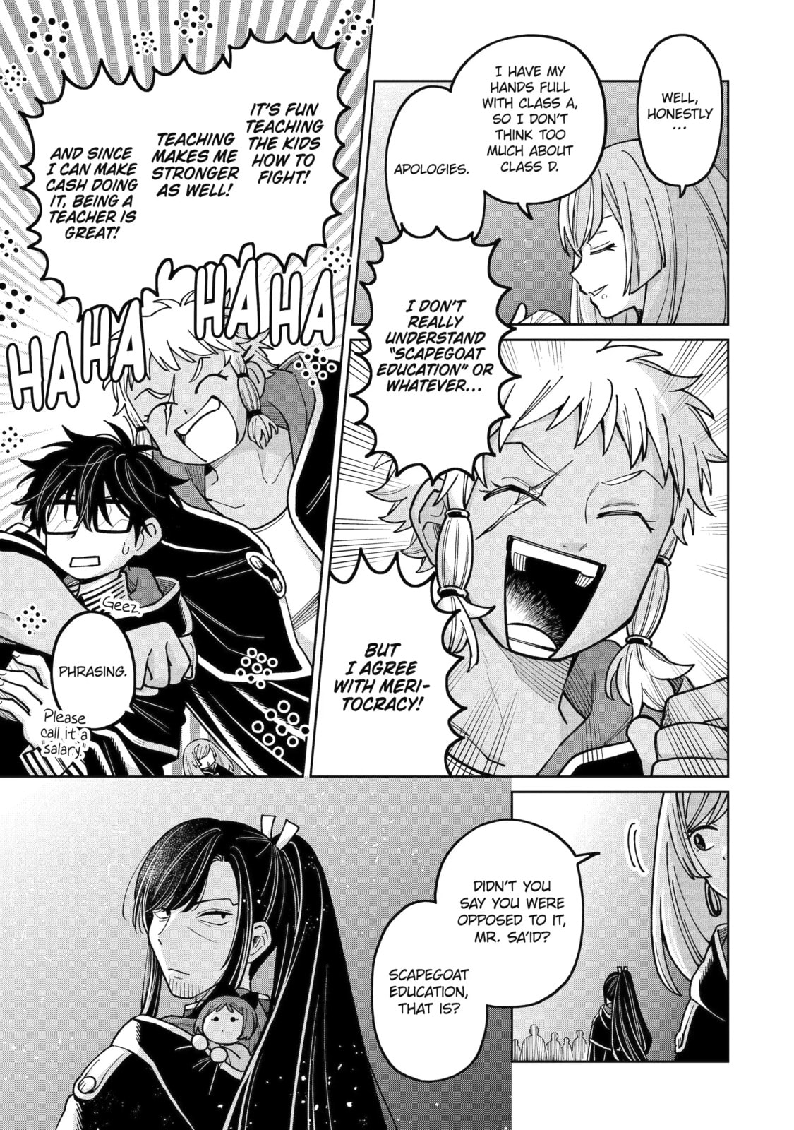 Read Teacher, we will destroy the world! chapter 53.1 image 8 on Lezhin