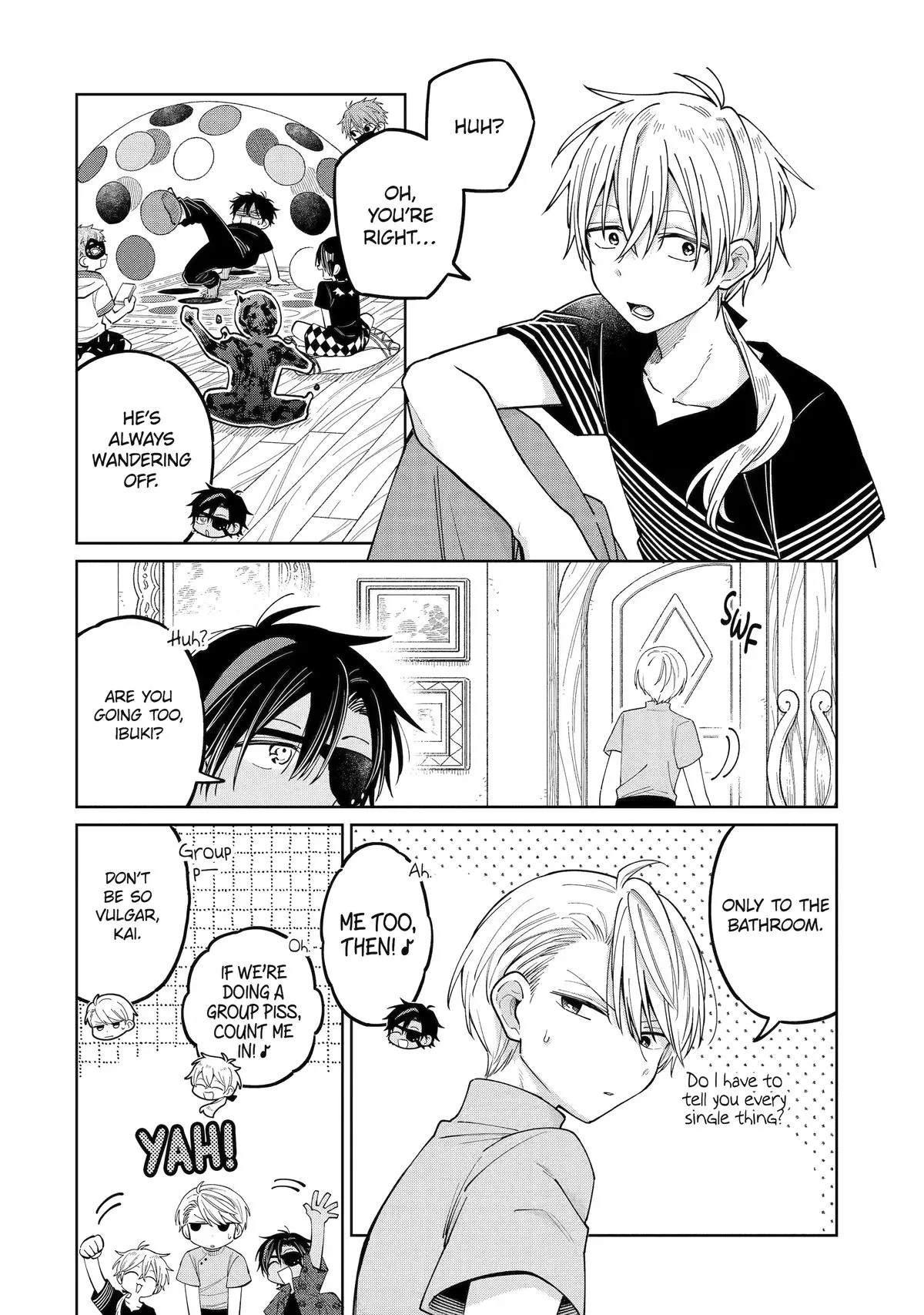 Read Teacher, we will destroy the world! chapter 59 image 17 on Lezhin