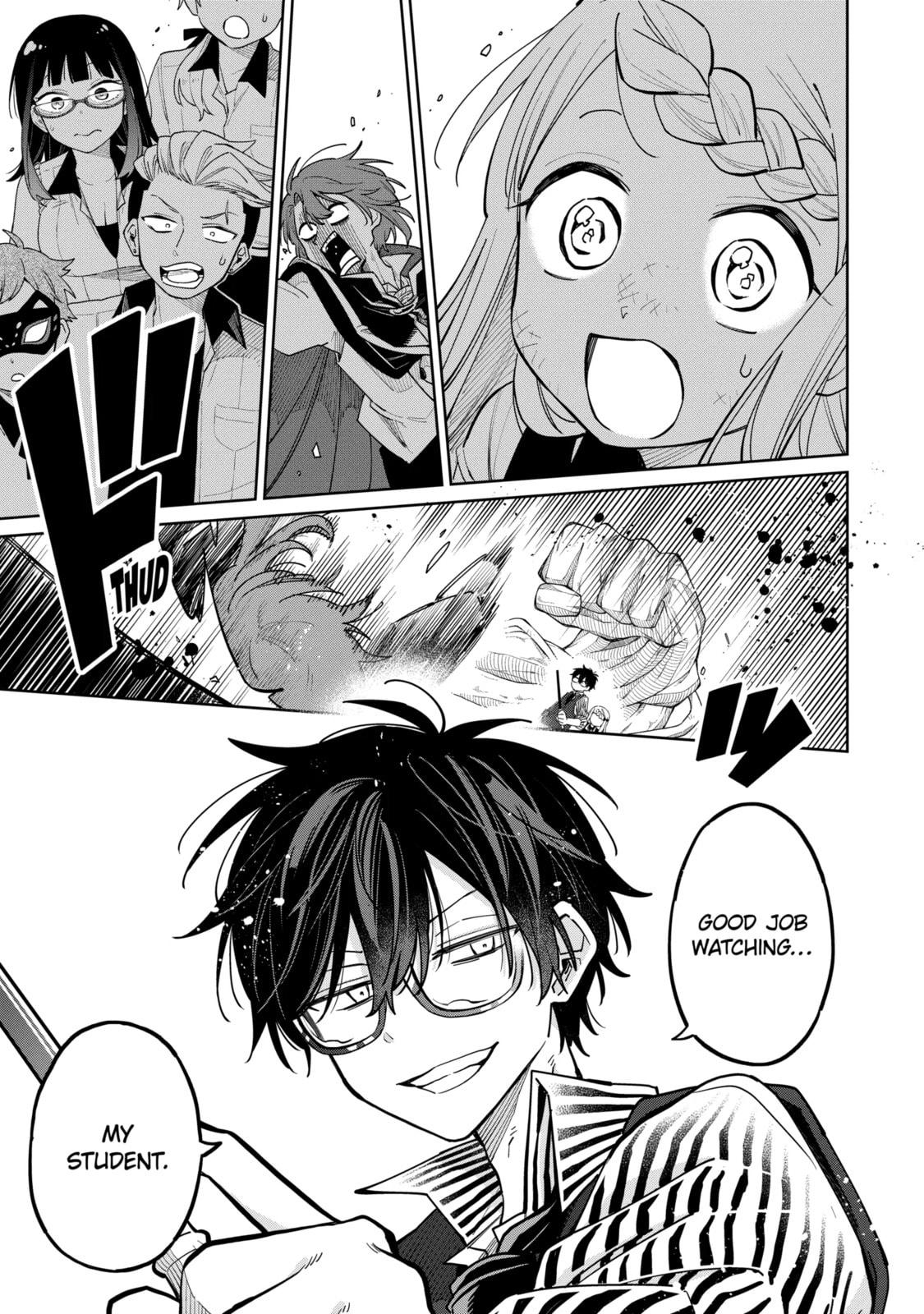 Read Teacher, we will destroy the world! chapter 9.5 image 8 on Lezhin