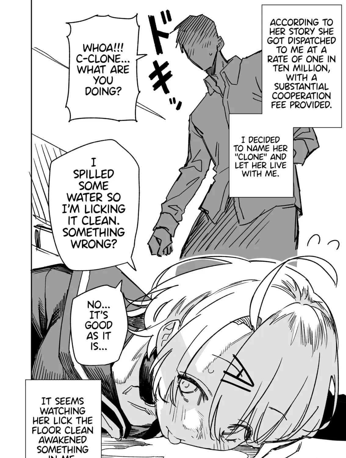 Read Teaching Clone-Chan About “Ordinary”!! chapter 0 image 2 on Lezhin