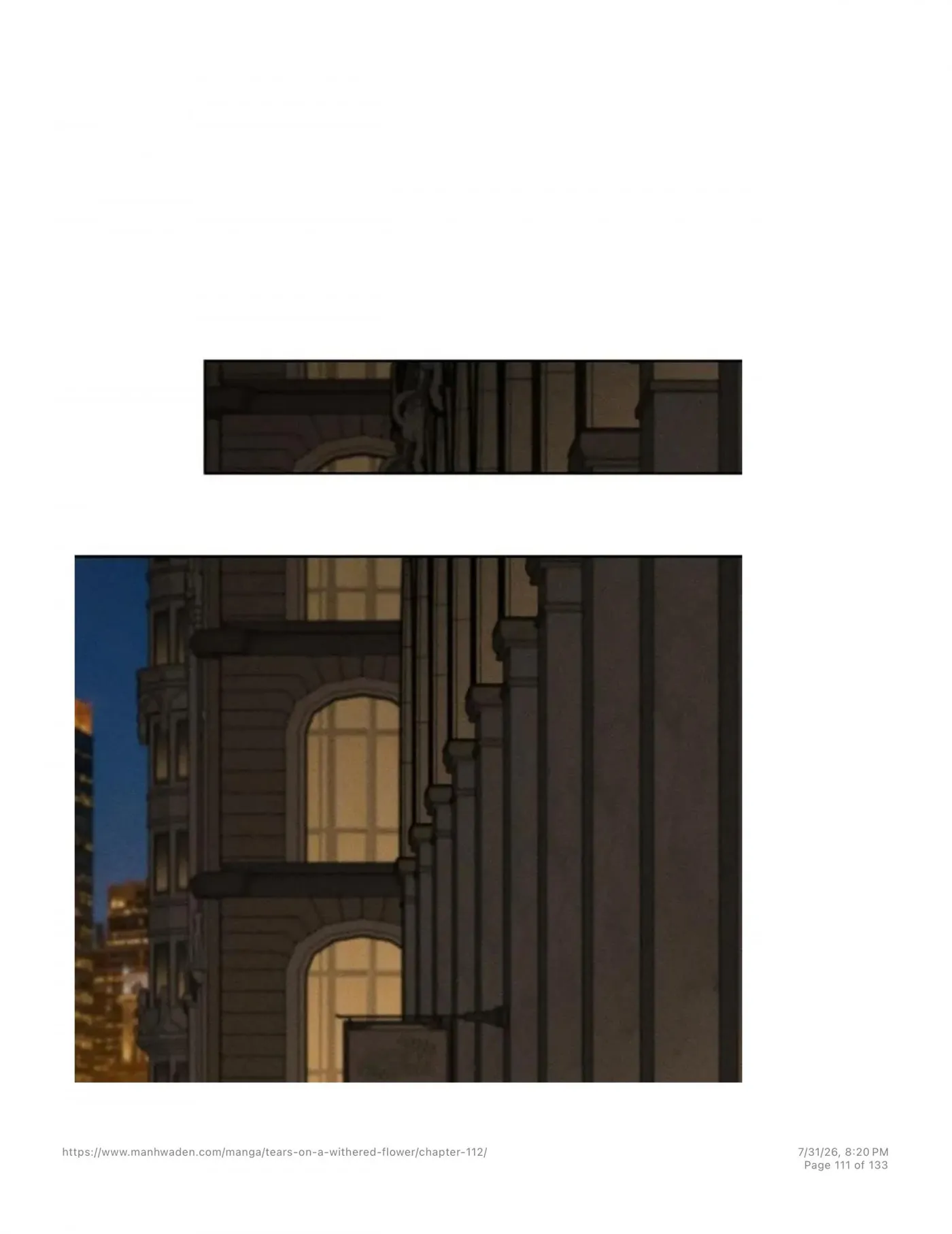 Read Tears on a Withered Flower chapter 112 image 109 on Lezhin