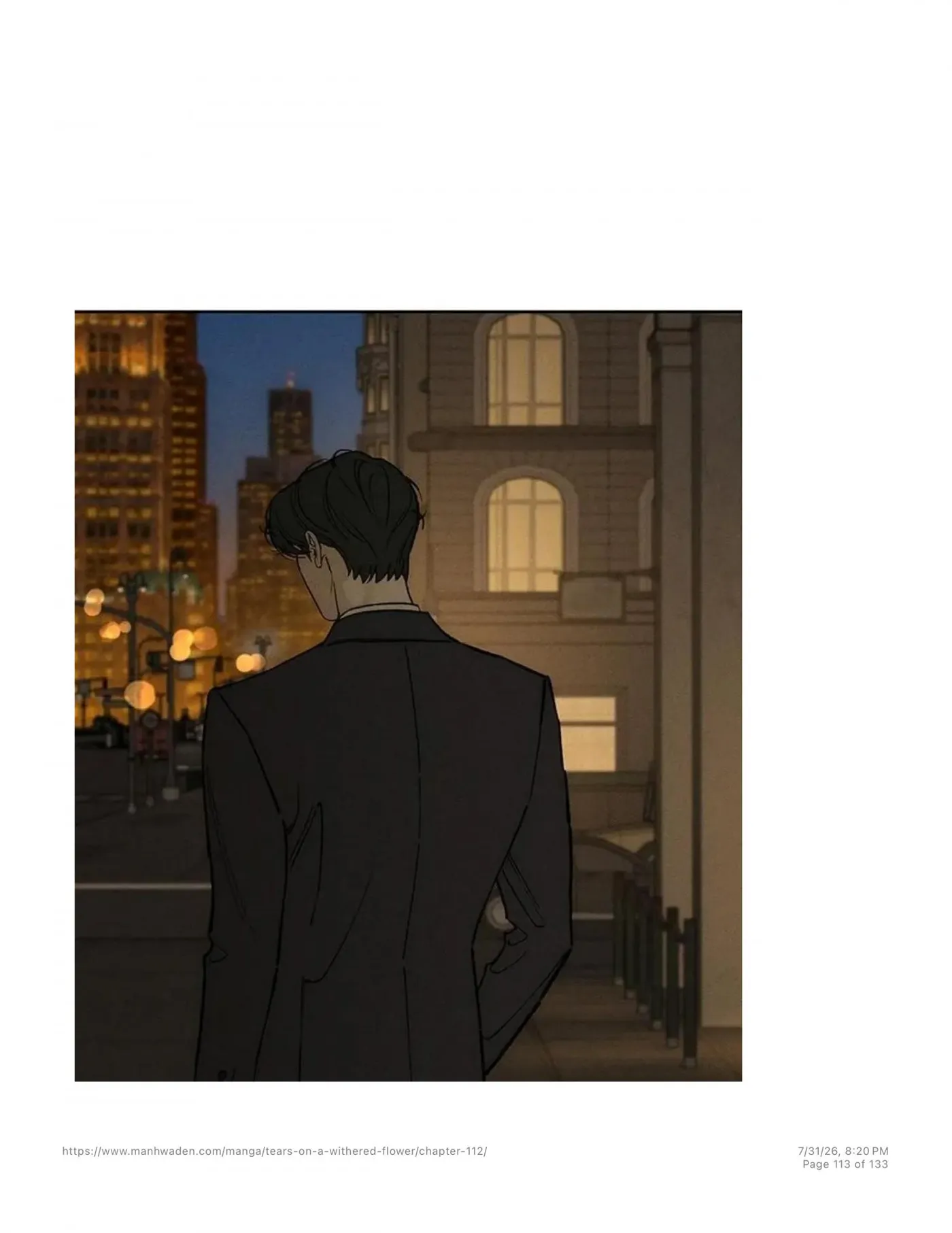 Read Tears on a Withered Flower chapter 112 image 111 on Lezhin