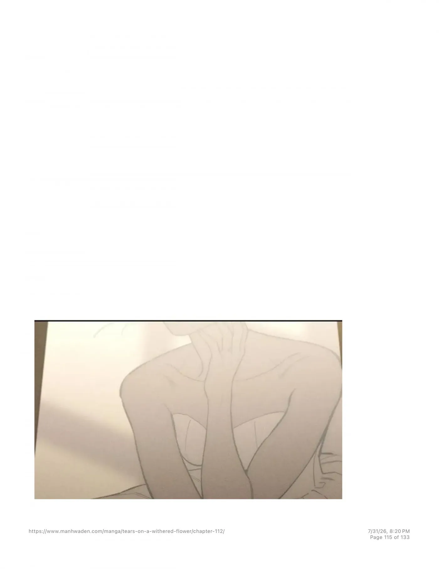 Read Tears on a Withered Flower chapter 112 image 113 on Lezhin