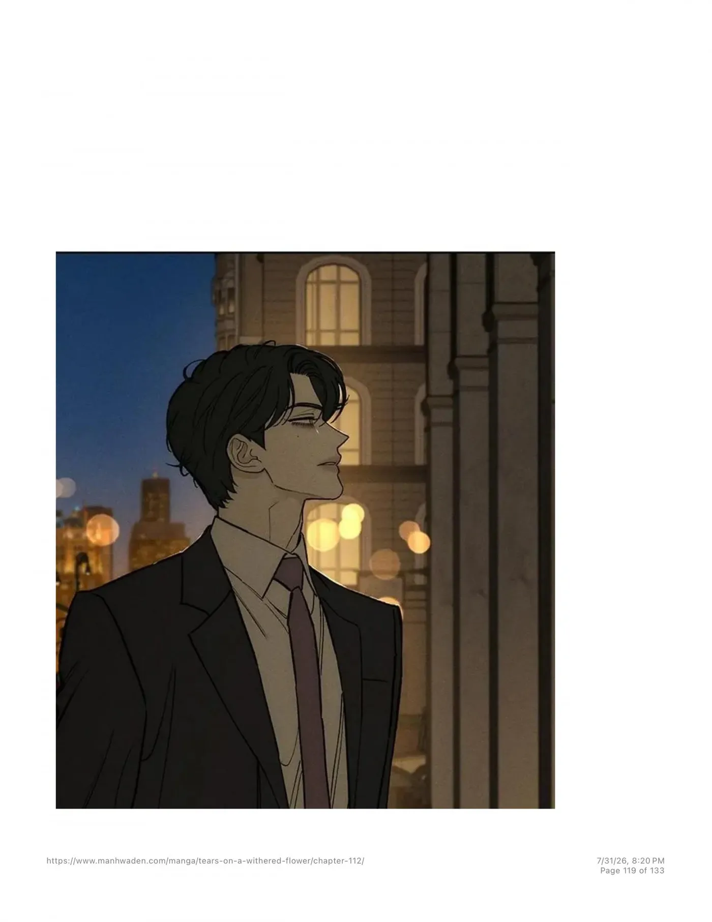 Read Tears on a Withered Flower chapter 112 image 117 on Lezhin