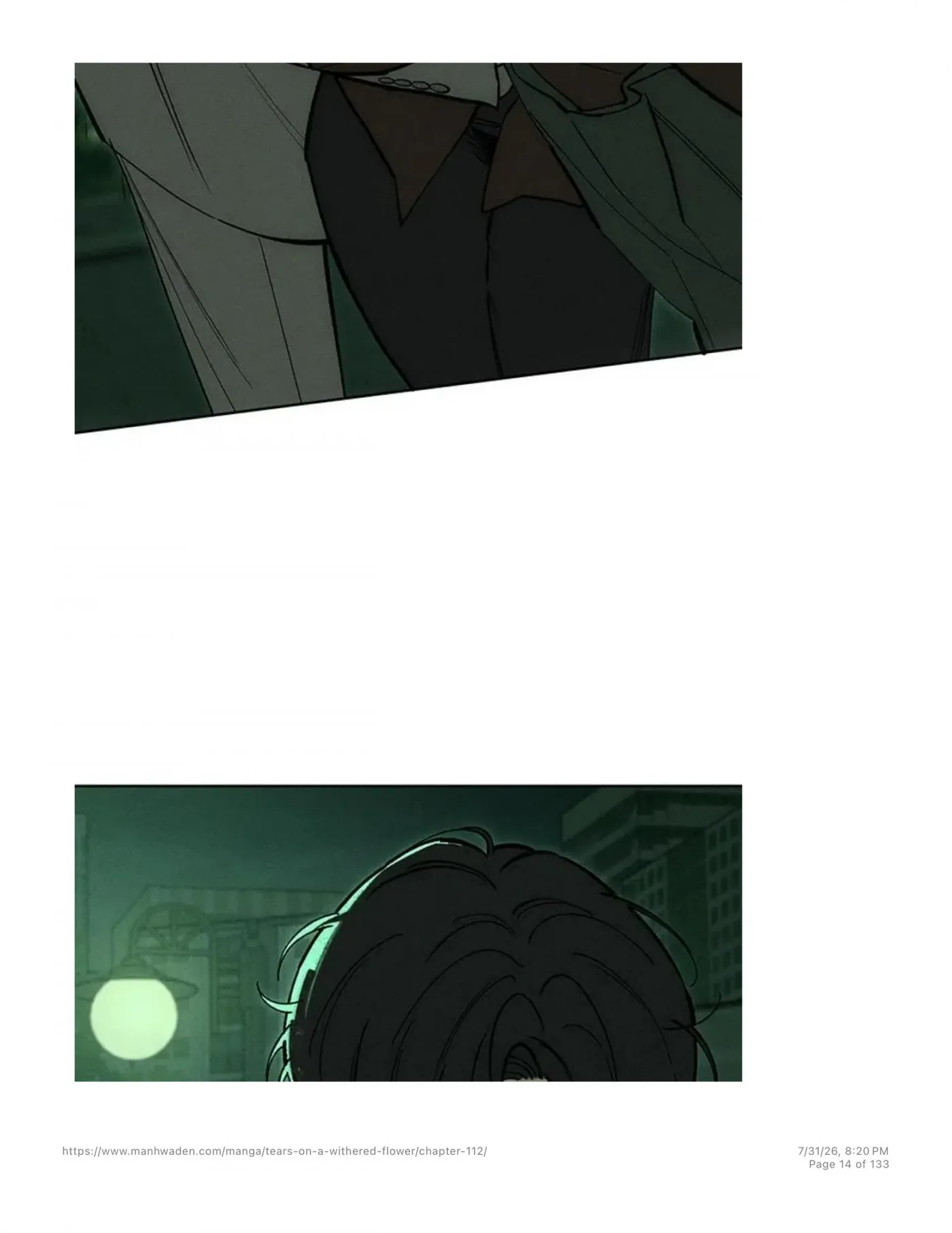 Read Tears on a Withered Flower chapter 112 image 12 on Lezhin