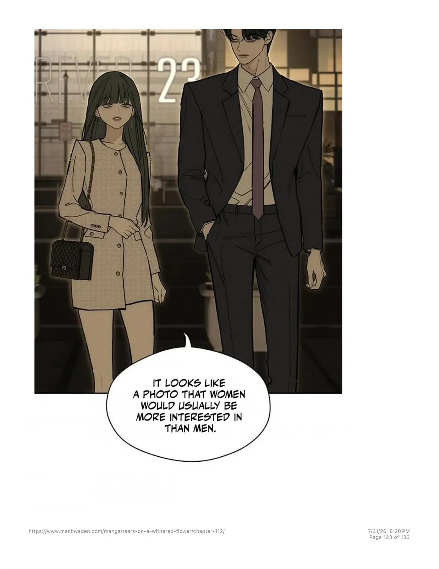Read Tears on a Withered Flower chapter 112 image 121 on Lezhin