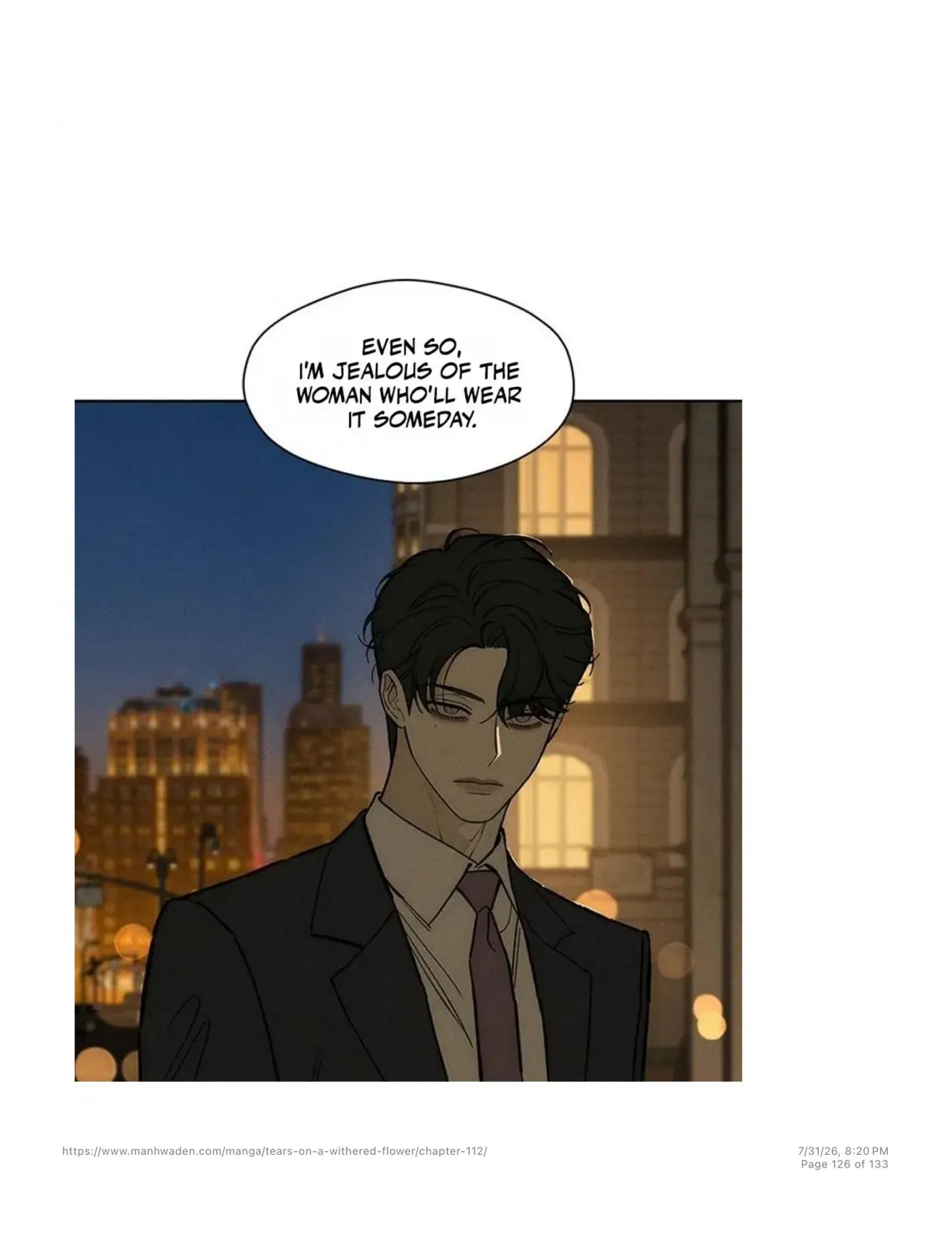 Read Tears on a Withered Flower chapter 112 image 124 on Lezhin