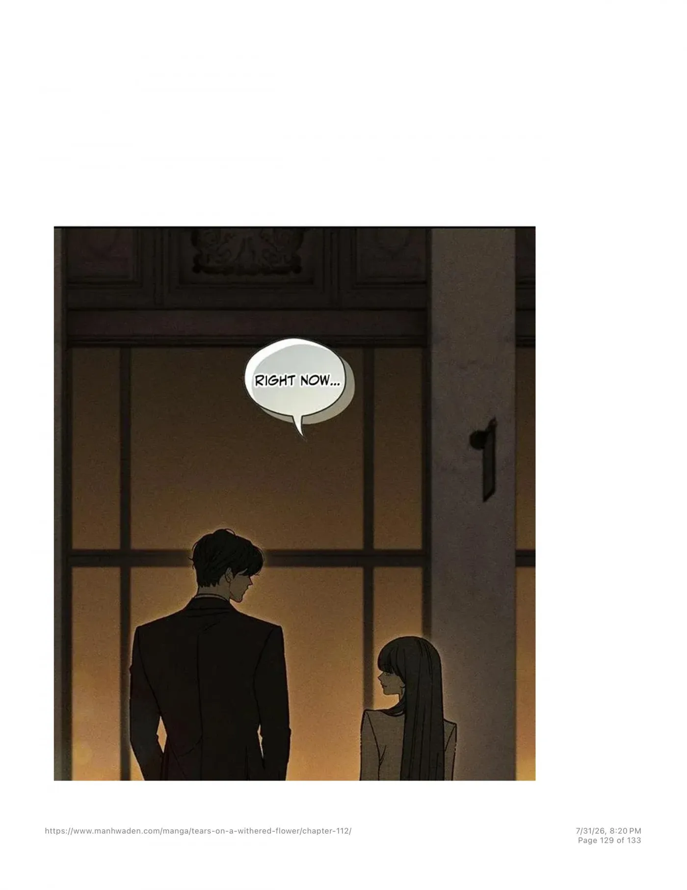 Read Tears on a Withered Flower chapter 112 image 127 on Lezhin
