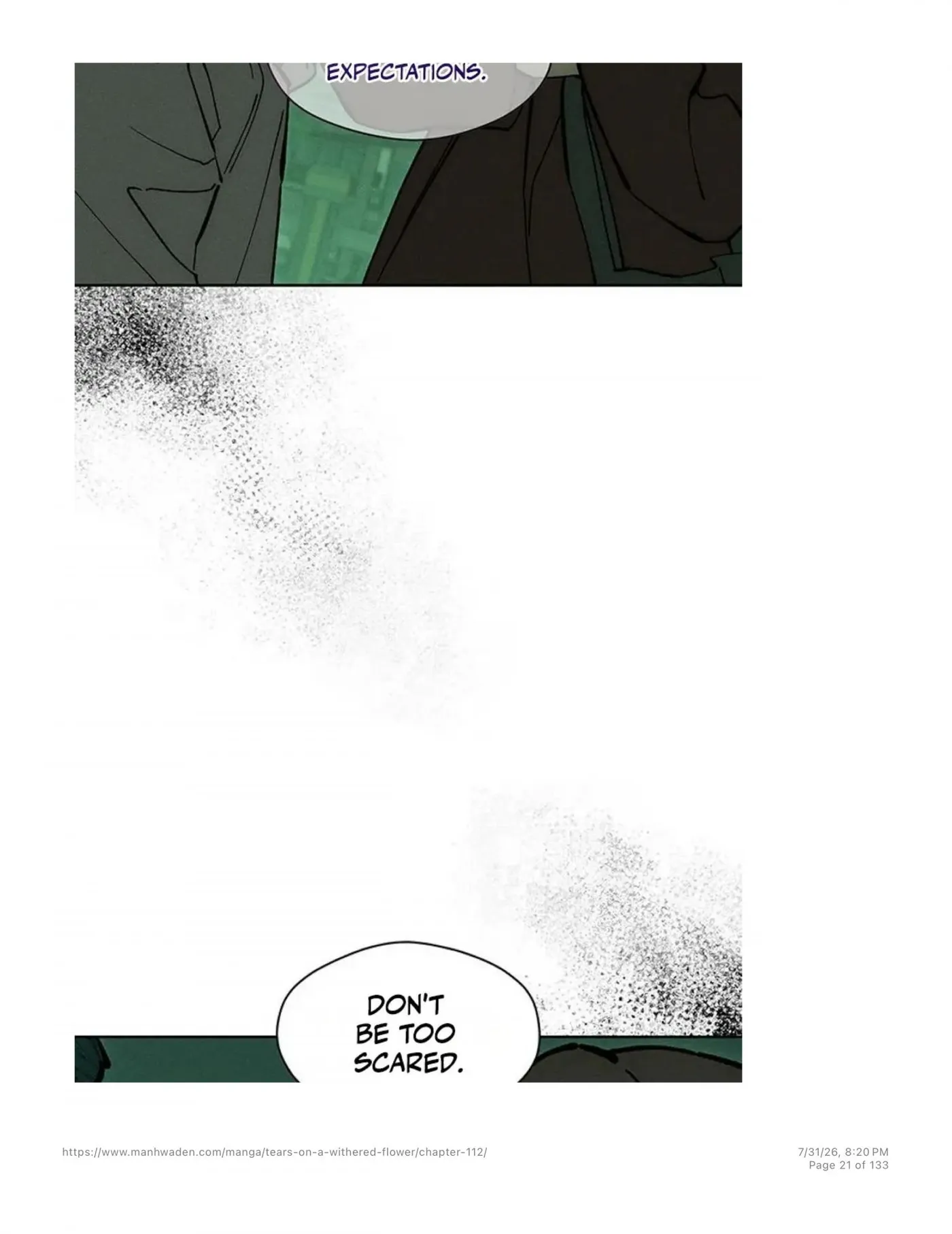 Read Tears on a Withered Flower chapter 112 image 19 on Lezhin