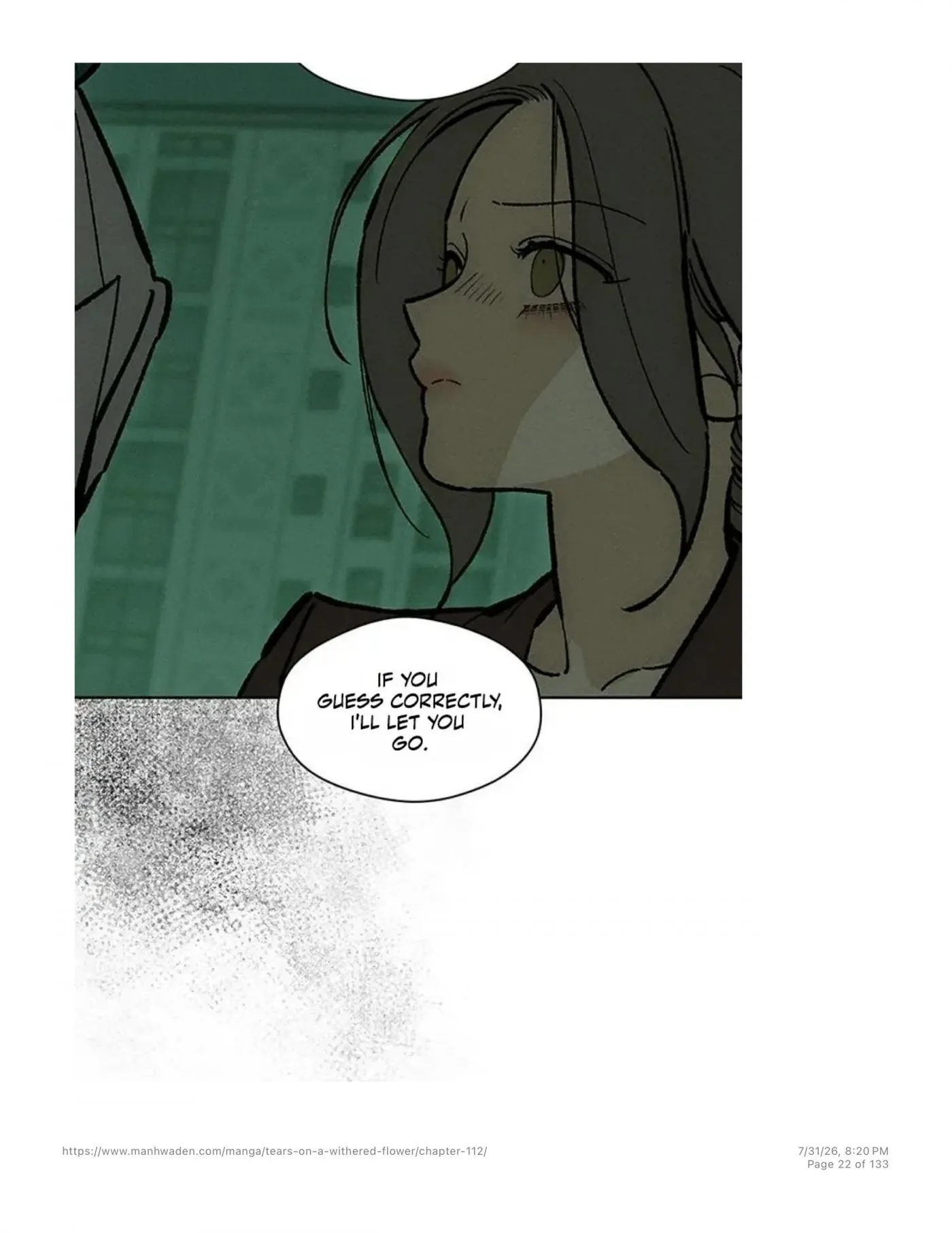 Read Tears on a Withered Flower chapter 112 image 20 on Lezhin