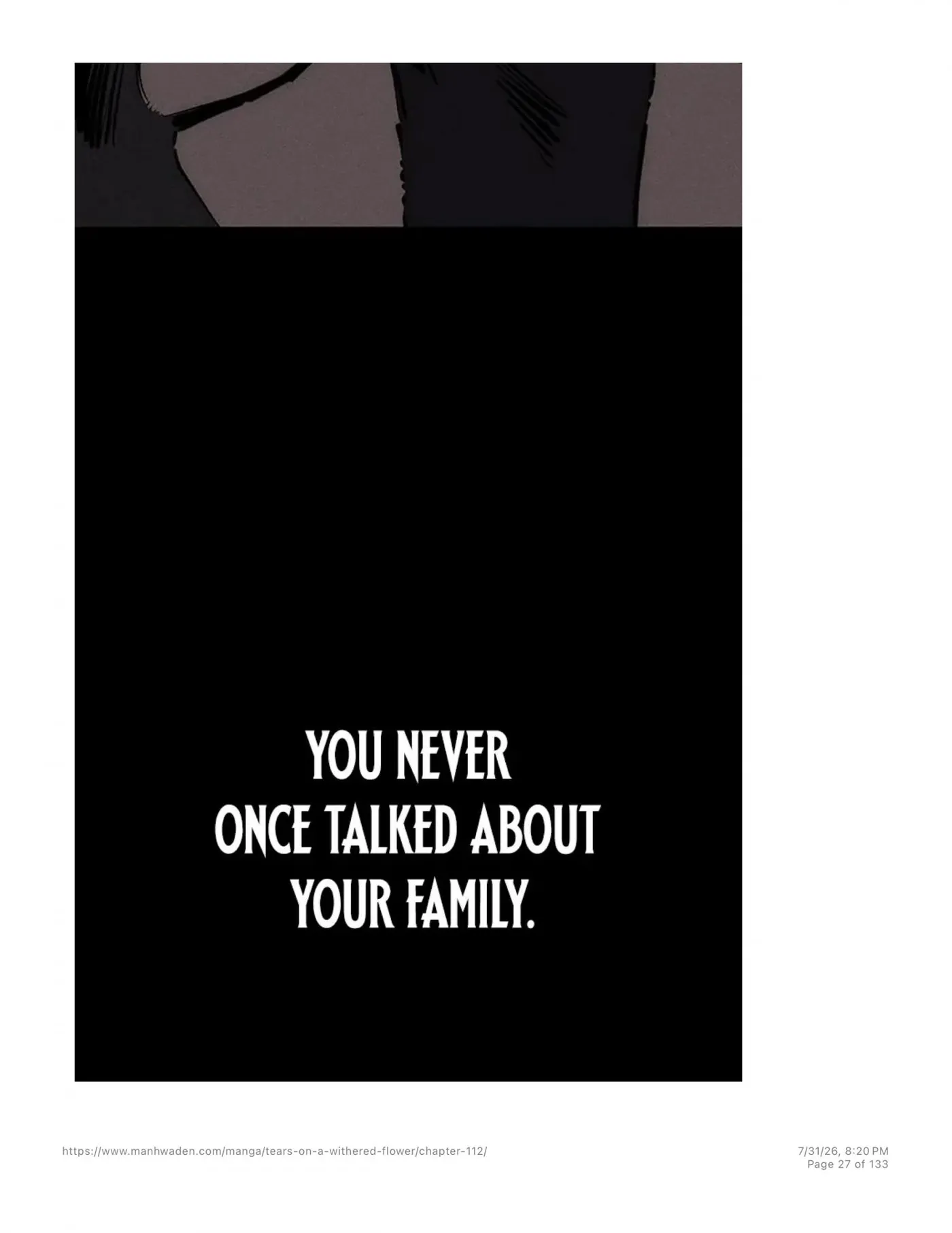 Read Tears on a Withered Flower chapter 112 image 25 on Lezhin