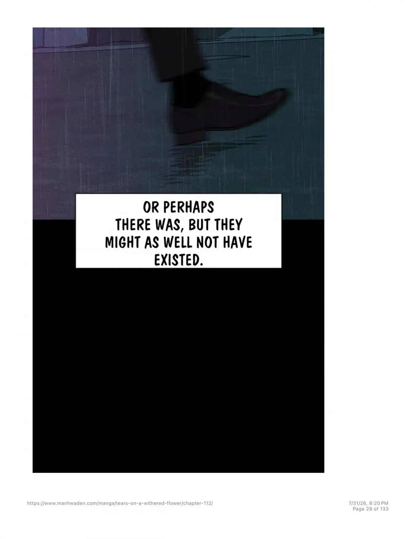 Read Tears on a Withered Flower chapter 112 image 27 on Lezhin