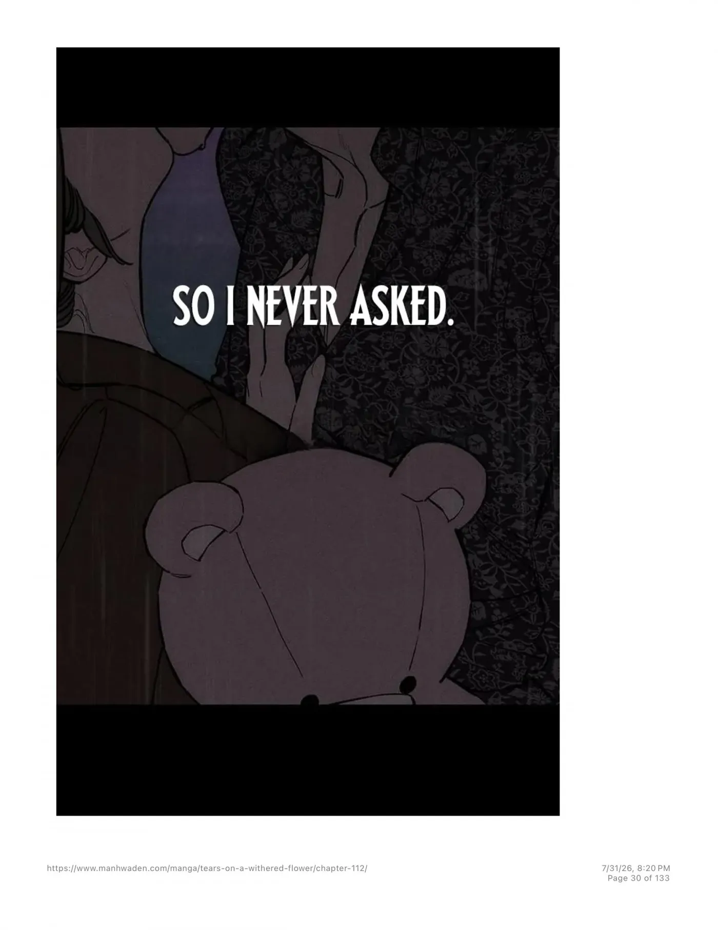 Read Tears on a Withered Flower chapter 112 image 28 on Lezhin