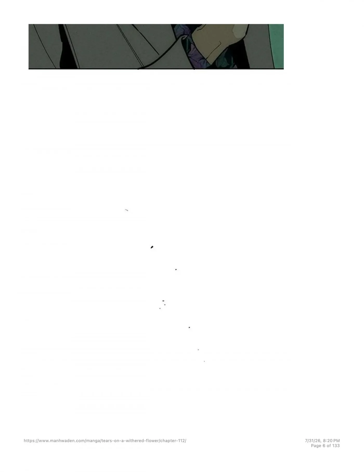 Read Tears on a Withered Flower chapter 112 image 3 on Lezhin