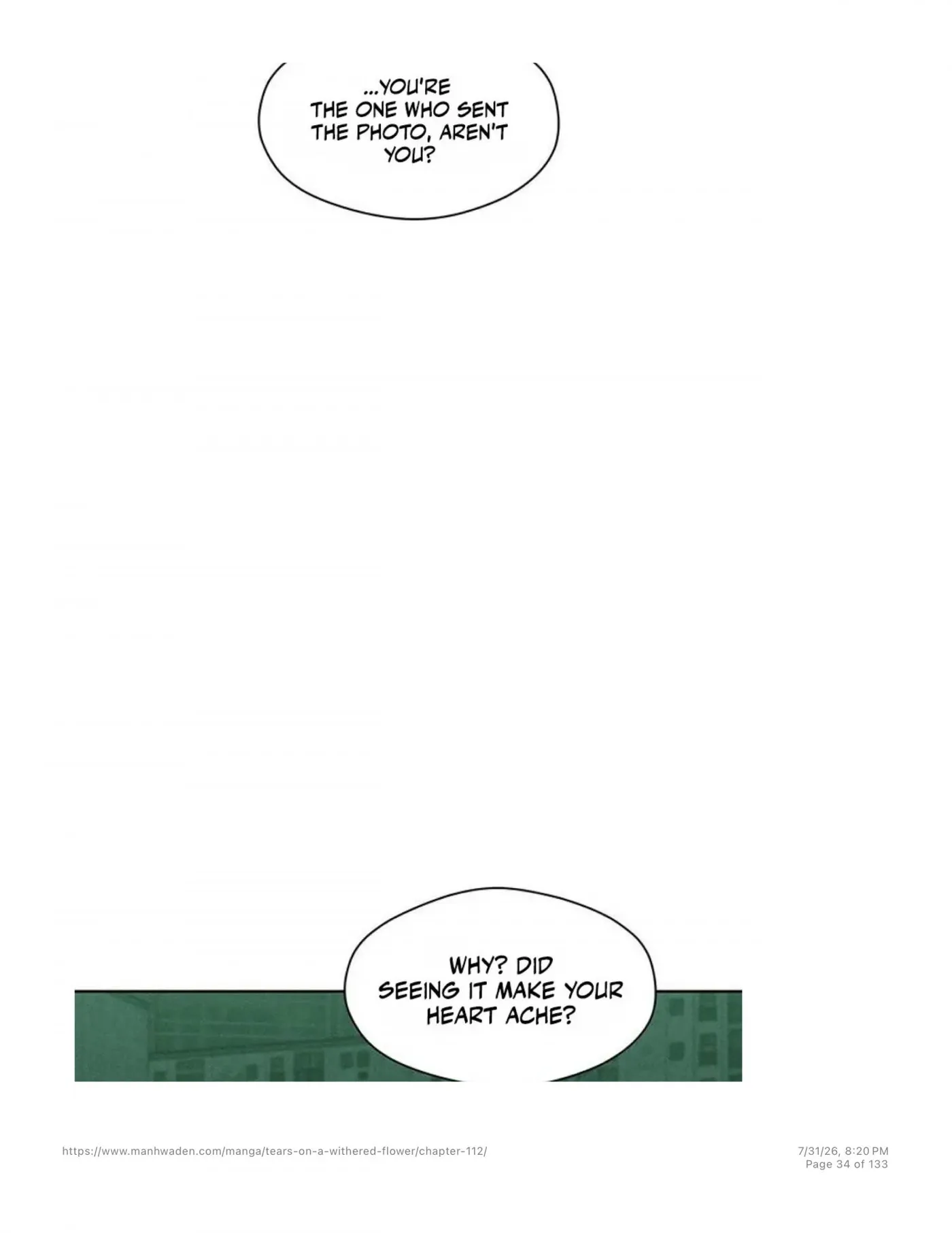 Read Tears on a Withered Flower chapter 112 image 32 on Lezhin