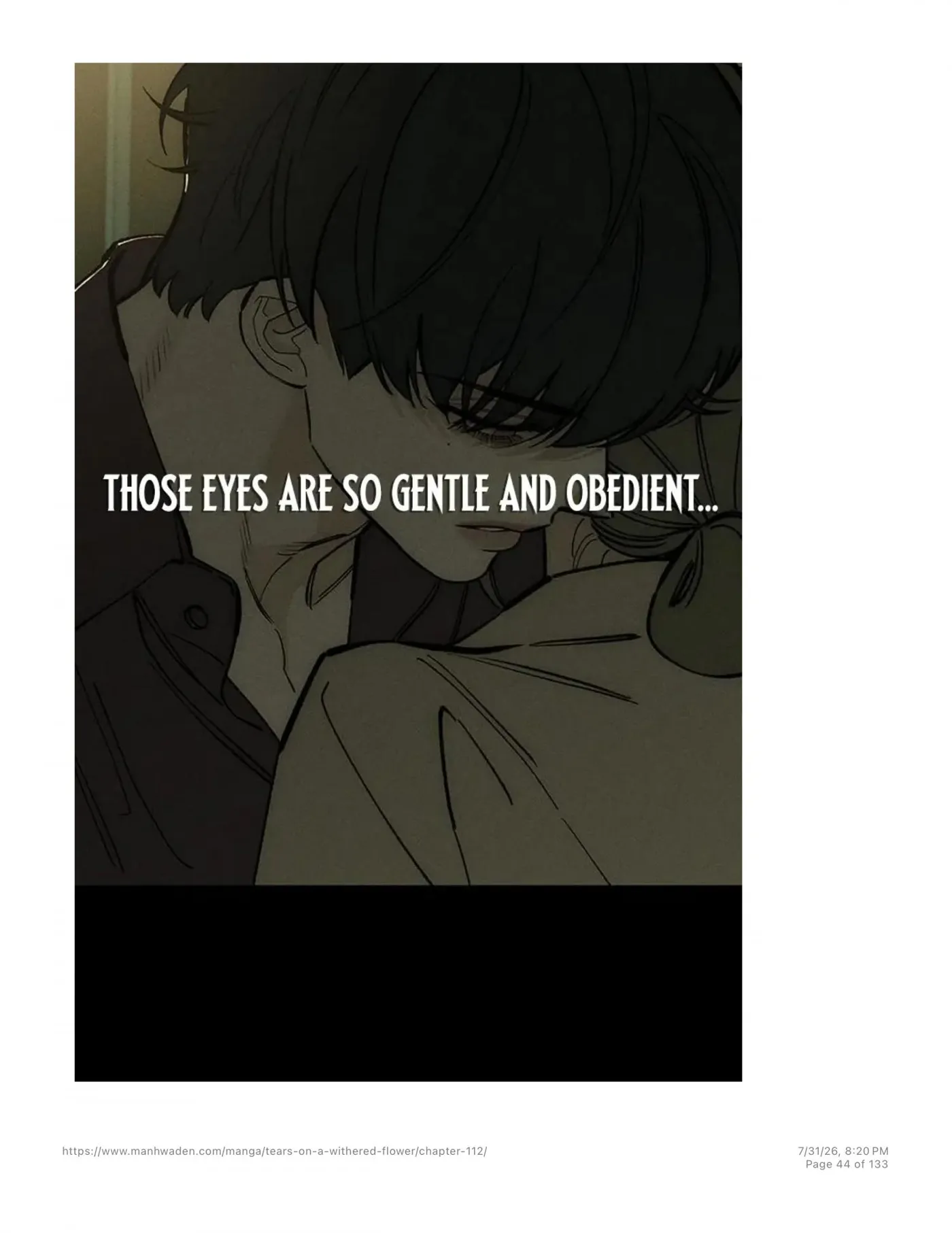Read Tears on a Withered Flower chapter 112 image 42 on Lezhin