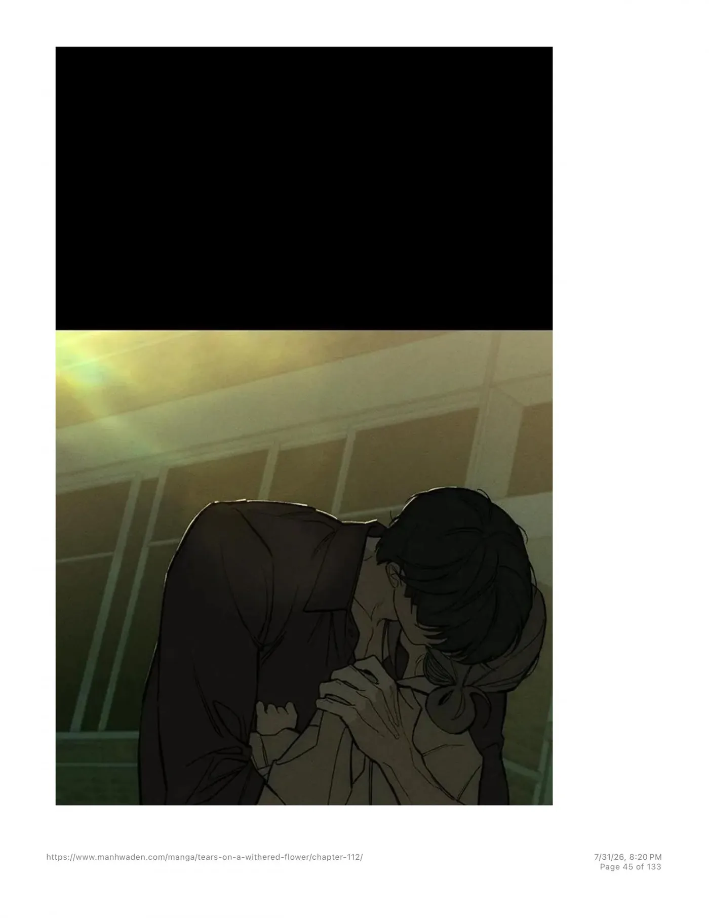 Read Tears on a Withered Flower chapter 112 image 43 on Lezhin