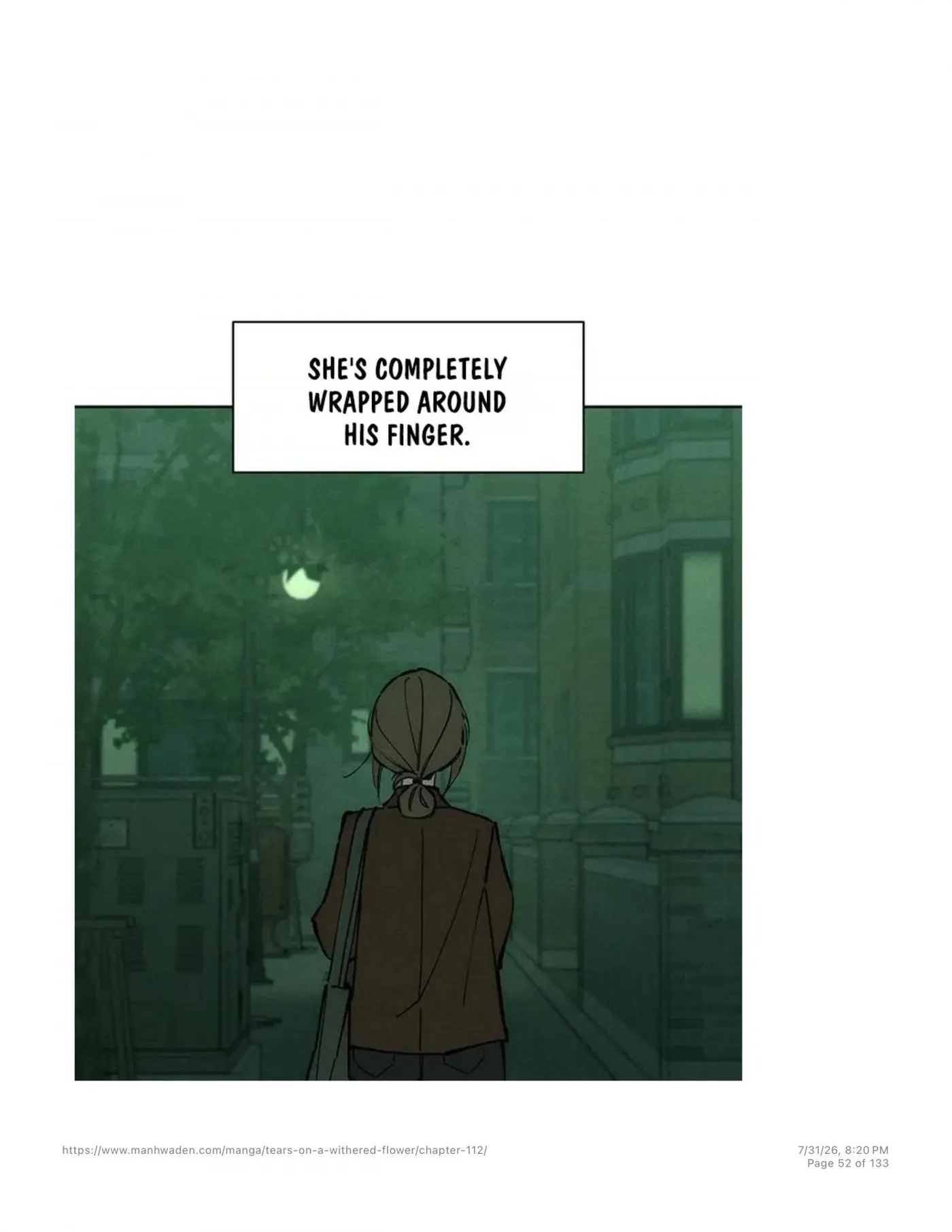 Read Tears on a Withered Flower chapter 112 image 50 on Lezhin