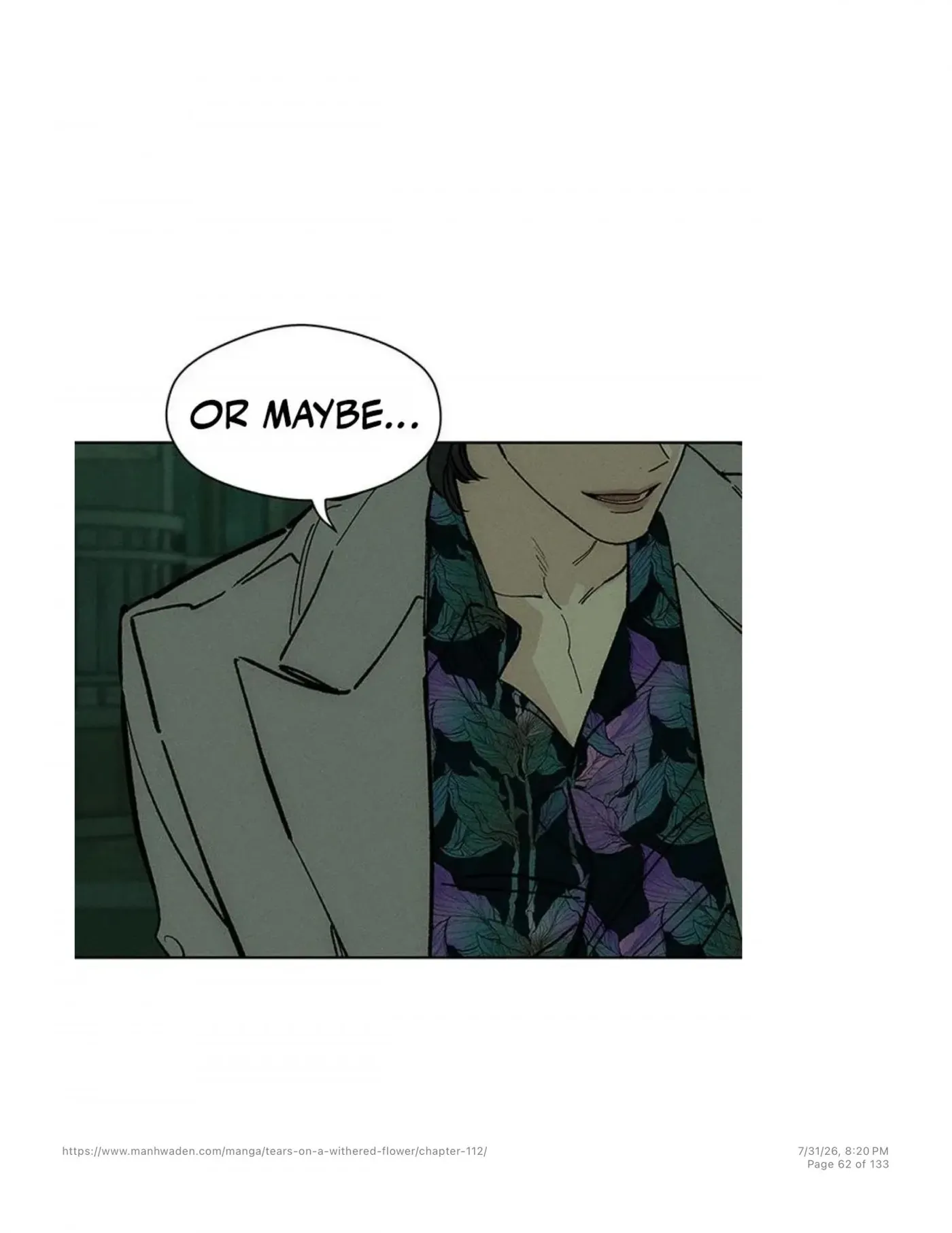 Read Tears on a Withered Flower chapter 112 image 60 on Lezhin