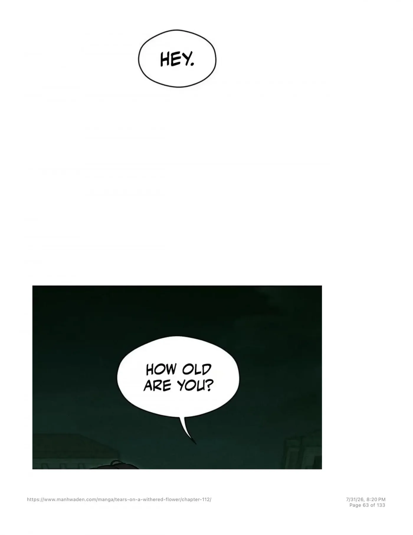Read Tears on a Withered Flower chapter 112 image 61 on Lezhin